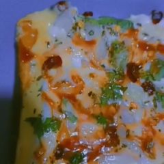 A picture of ब्रेड पिज़्ज़ा.