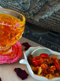 عکسی از دستور دمنوش زعفران و گلاب
