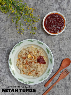 Foto resep Ketan Tumis Palembang