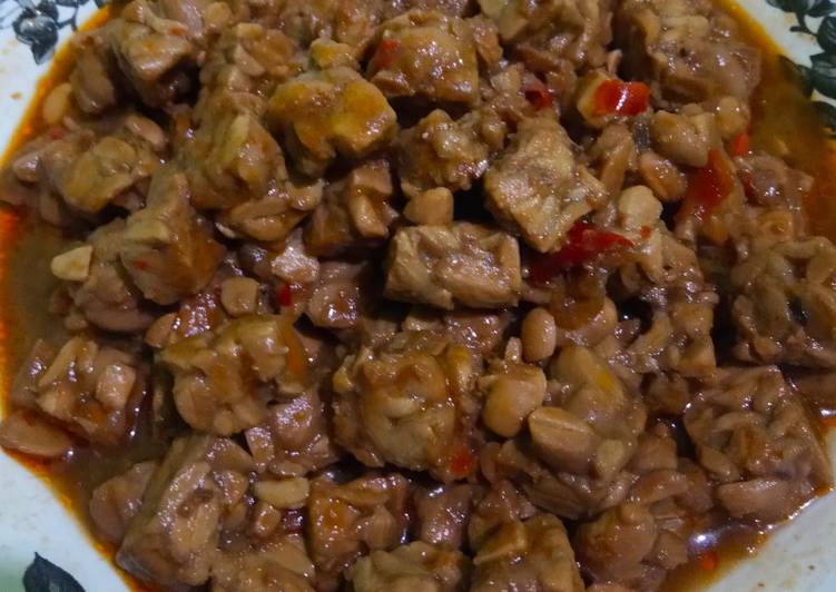 Langkah memasak Tempe Kecap a.k.a Tempe Ponggol khas Tegal, Lezat Sekali