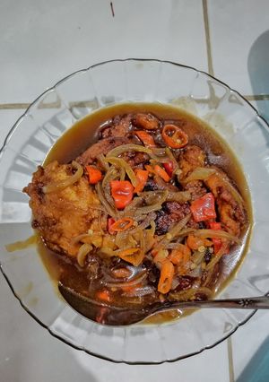 Foto resep Ayam tepung saus teriyaki