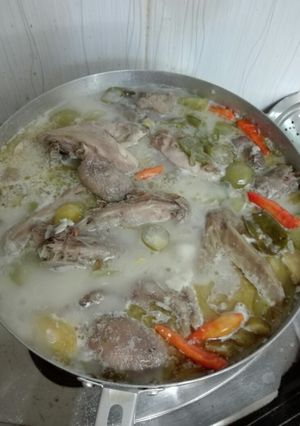 Foto resep Garang asem ayam kampung