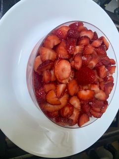 صورة لوصفة تفريز الفراولة لرمضان