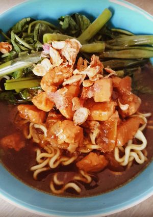 Foto resep Mie Kangkung 🍜🍜