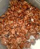 Pasas de uva bañadas en chocolate