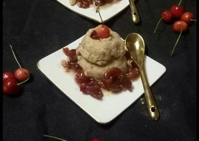 Recipe of Quick Cherry Icecream With Cherry Sauce