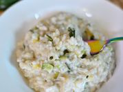 Una foto di risotto con il bimby parmigiano