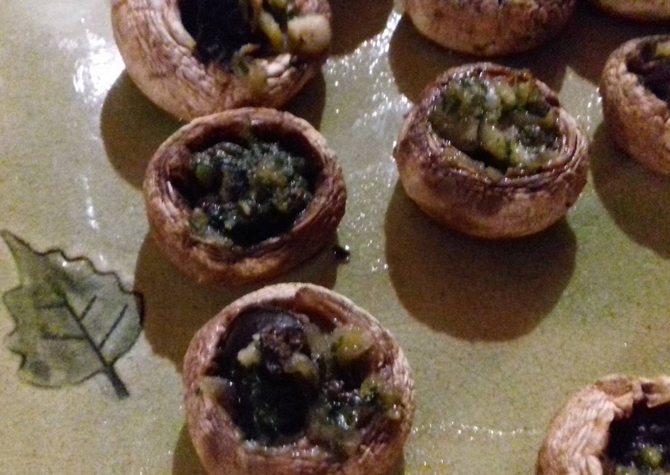 Escargots en nids de champignons