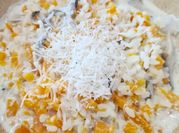 A picture of pumpkin risotto