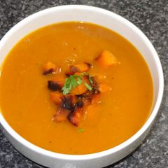 A picture of Roasted butternut squash soup.