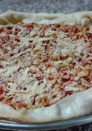 Una foto de Tarta de morrones