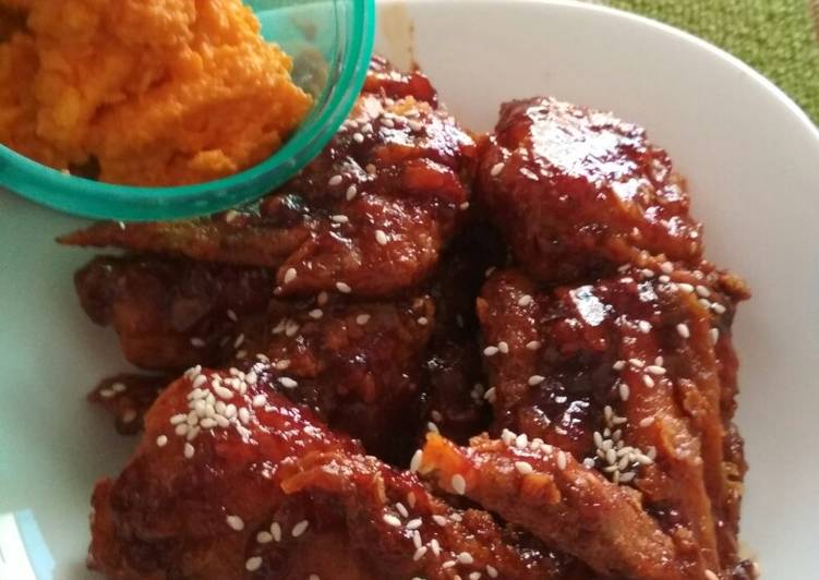 Resep Fire Chicken Ala Richeese oleh Nikein - Cookpad