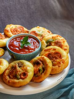 عکسی از دستور مینی پیتزا