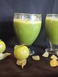 Healthy Palak Amla juice for Glowing skin