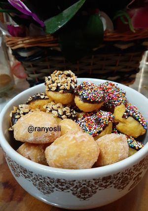 Foto resep 18. Donat mini / Simple doughnut