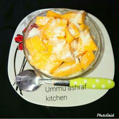 A picture of Mango wit milk.