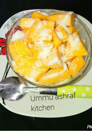 A picture of Mango wit milk.