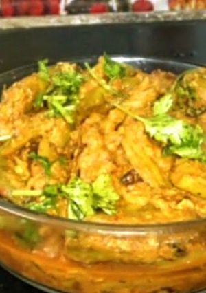 A picture of Ivy Gourd Curry In Poppy Seed Paste.