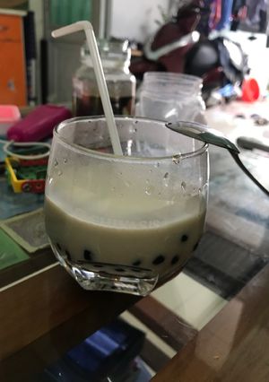 Hình của món Trà sữa matcha - Vừa uống vừa hát ca !.