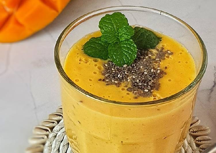 Cara Mengolah 266. Mango Kiwi Smoothies, Menggugah Selera