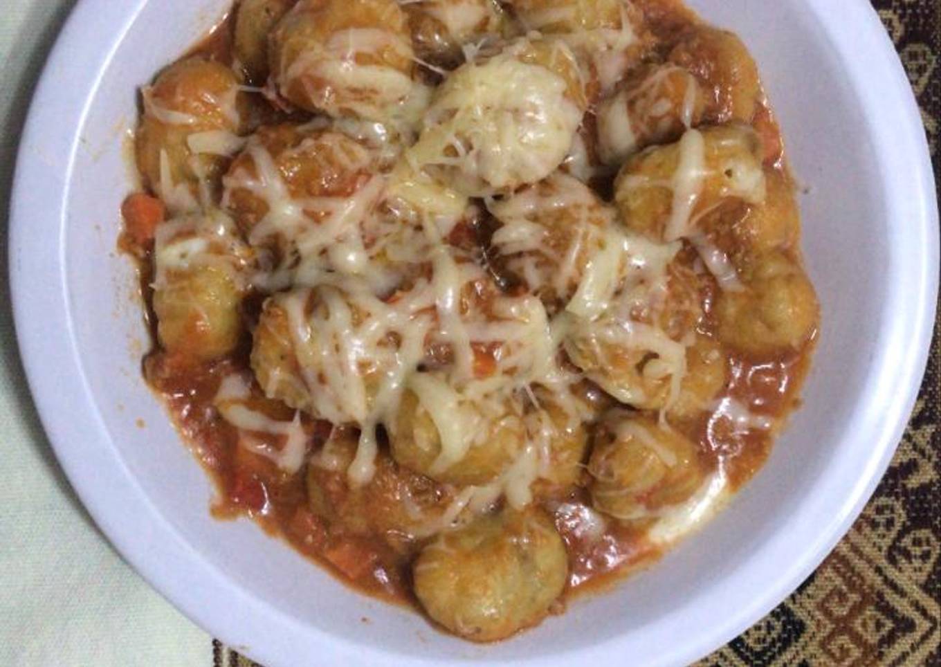 Ñoquis de batata