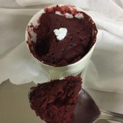 A picture of Red Velvet Mug Cake.
