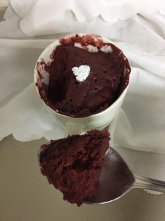 A picture of Red Velvet Mug Cake.