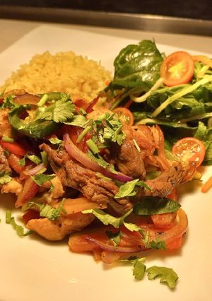 Una foto de Fajitas mixtas