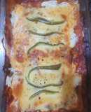 Lasaña con carne picada