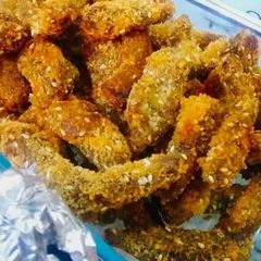 A picture of Sesame beef strips.