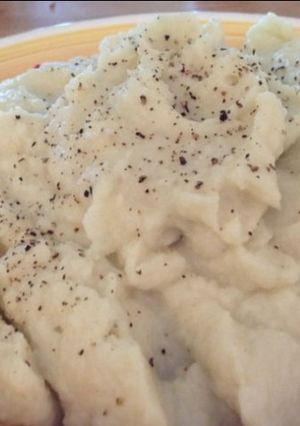 Una foto de Puré coliflor y papa