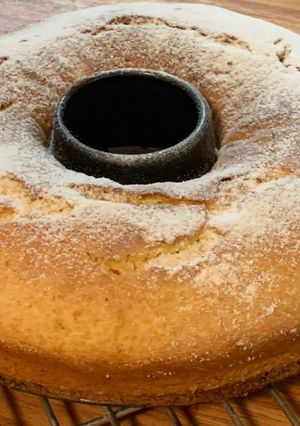 Una foto de Budín de naranja