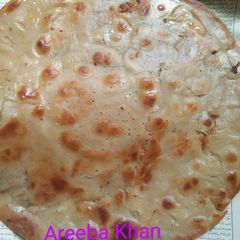 A picture of Rice flour simple paratha.