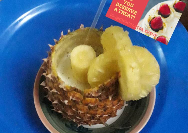 Simple Way to Make Quick Pineapple Desire Cooking Basics for Beginners