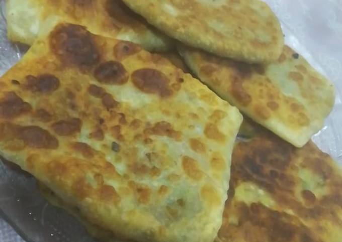 Street style beda roti Recipe