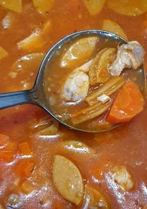 Foto resep Sop Merah Sosis
