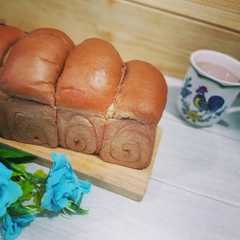 A picture of Roti tawar metode tangzhong.