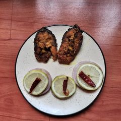 A picture of Odia style rohu fish fry (crispy, in 10 mins).