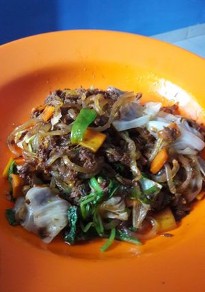 Foto resep Mie shirataki goreng tuna