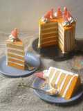 Orange Ombre Cake