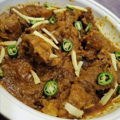 A picture of Mutton karahi.