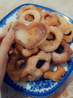 عکسی از دستور شیرینی دونات