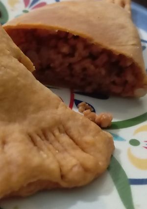 Una foto de Calzones veganos de proteína de soja