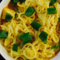 A picture of Chicken noodles.