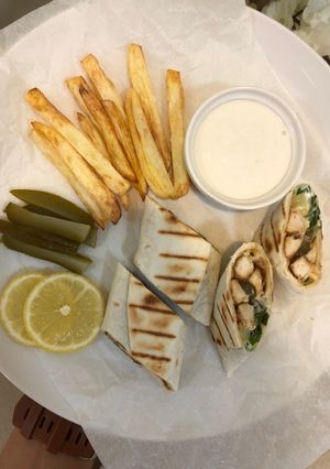 صورة لوصفة شاورما صحيه