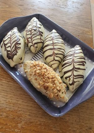 Une photo de Gateaux algériens noisettes fourrés au nutella