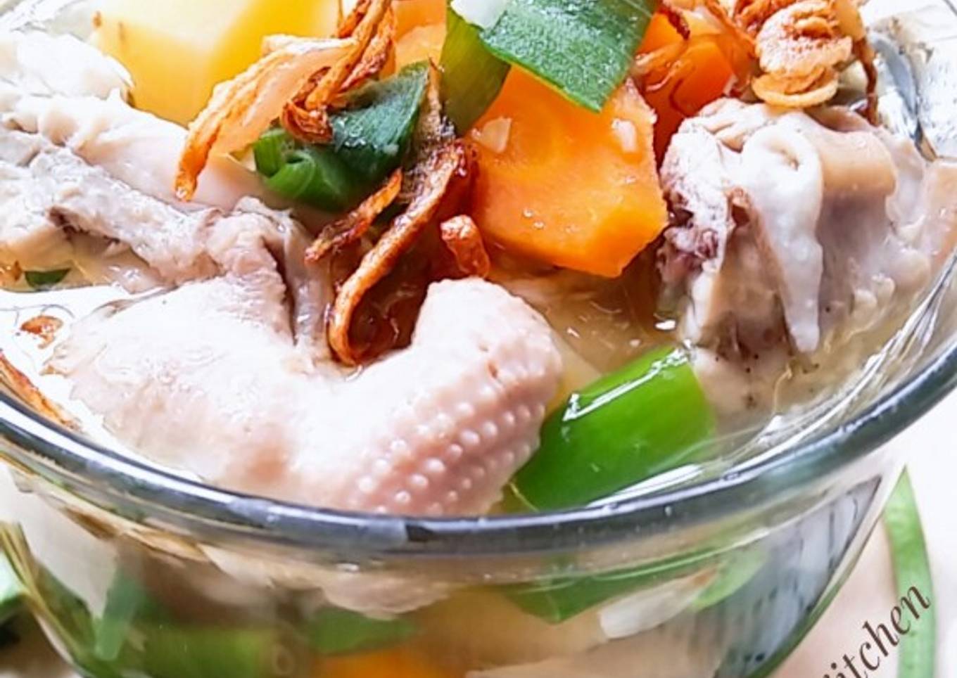 Sop Ayam Pecok