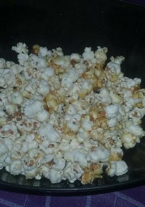 Una foto de Como hacer pochoclos dulces (iguales a los del cine!!🎥)