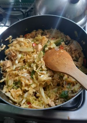 Una foto de Arrimado de repollo