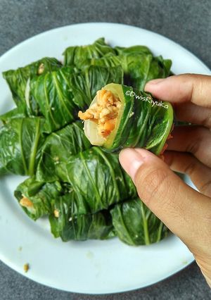 Foto resep Sambel Tempe Gulung Pokcoy